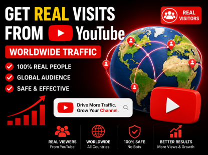 WorldWide Traffic from YouTube